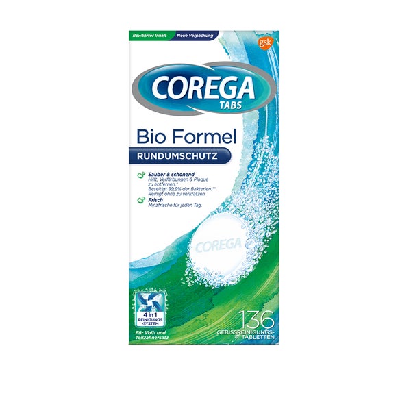 Corega TABS Bio Formel 136 St