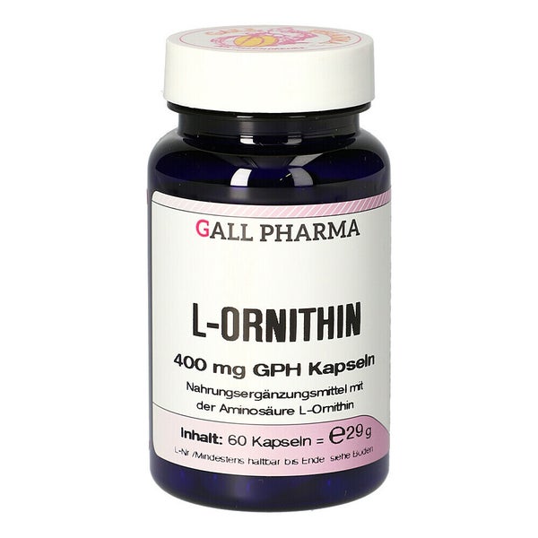 L-ornithin 400 mg Kapseln 60 St