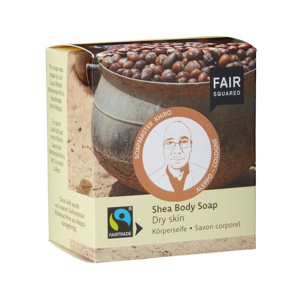 FAIR SQUARED Shea Body Soap Dry Skin 2X80 g