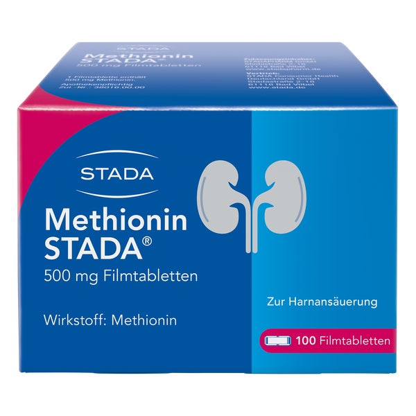 Methionin STADA 500mg 100 St