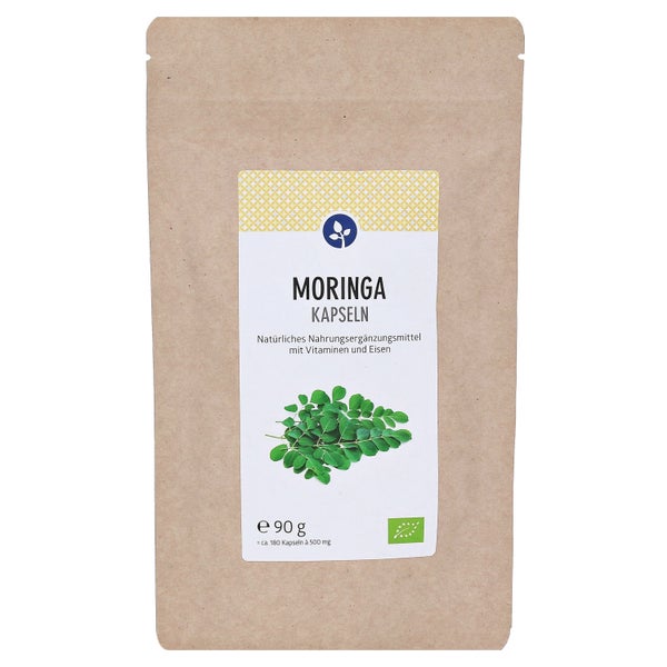Moringa 400 mg Kapseln Bio 180 St