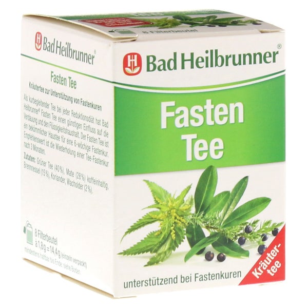 BAD Heilbrunner Fastentee Filterbeutel 8X1,8 g