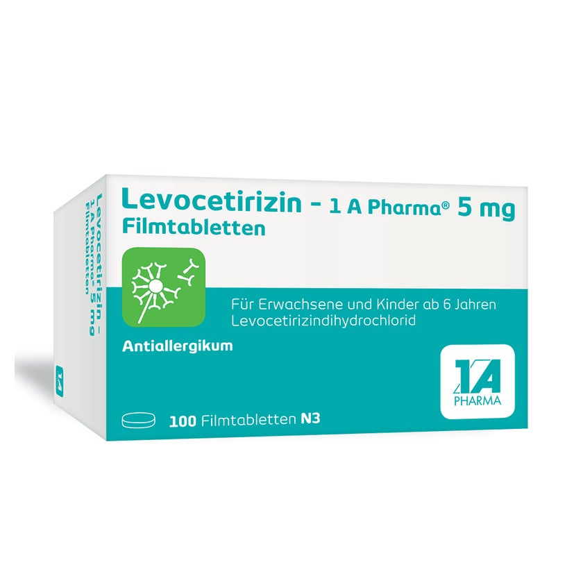 1A PHARMA LEVOCETIRIZIN 5MG 100 St