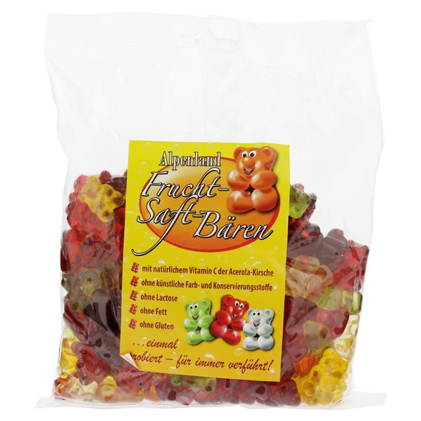 Fruchtsaftbären Alpenland Kleine Bären 500 g