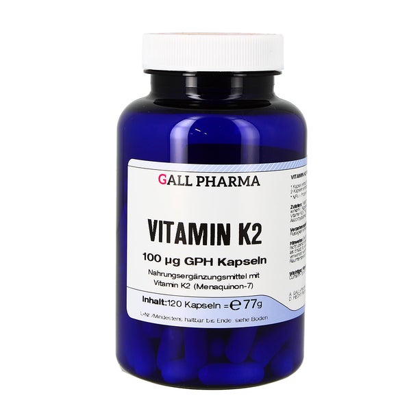 Vitamin K2 100 µg GPH Kapseln 120 St