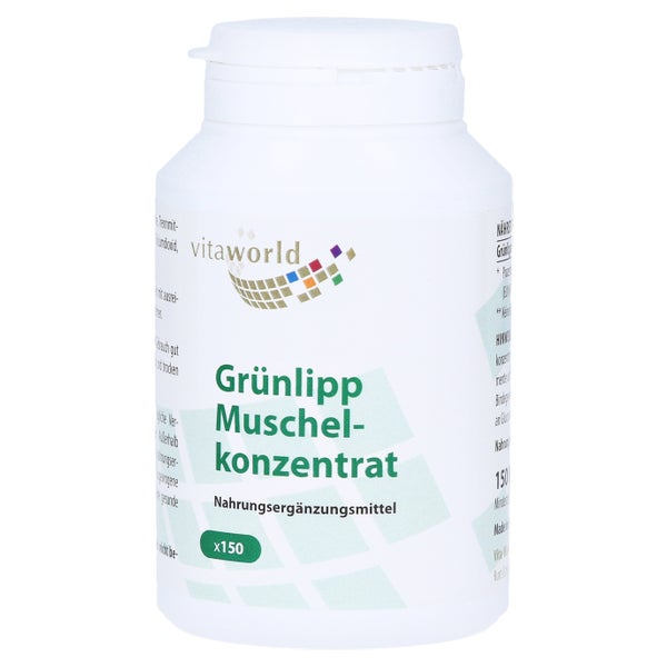 Grünlippmuschel Konzentrat 500 mg Kapsel 120 St