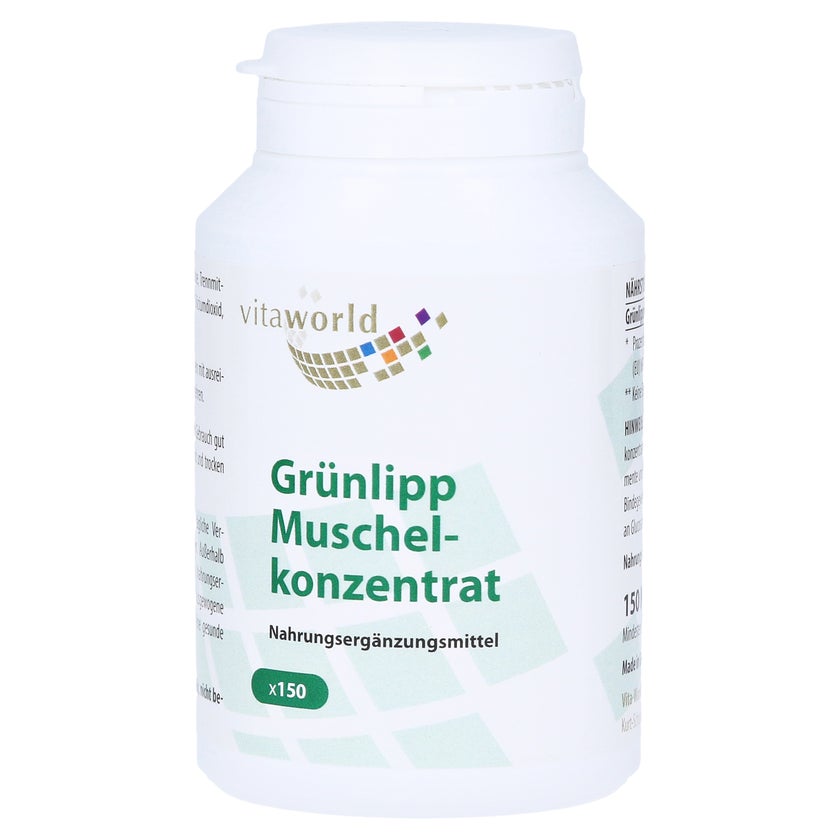 Grünlippmuschel Konzentrat 500 mg Kapsel 120 St