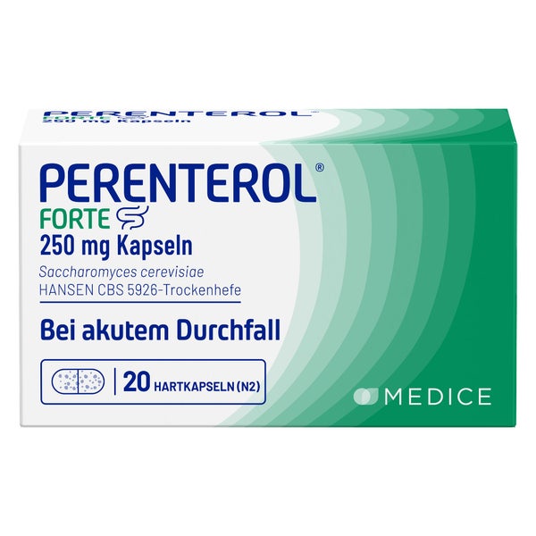 Perenterol forte 250 mg Kapseln 20 St