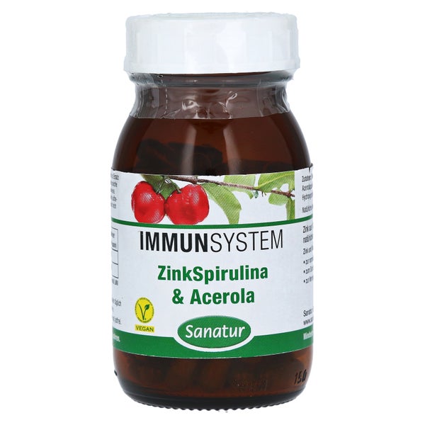 Zinkspirulina & Acerola Kapseln 90 St