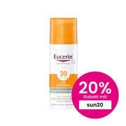 Produktabbildung: Eucerin Oil Control Face Sun Gel-Creme LSF 30 50 ml