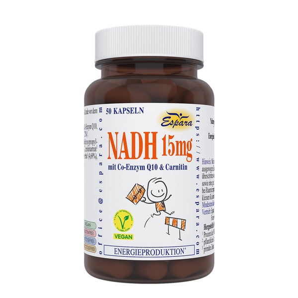 NADH 15 mg Kapseln 50 St
