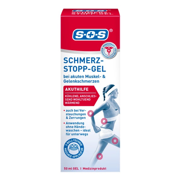 SOS Schmerz-Stopp-Gel | Muskel- & Gelenkschmerzen 50 g