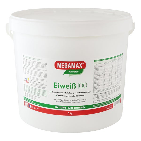 MEGAMAX Eiweiß 100  SCHOKO 5000 g