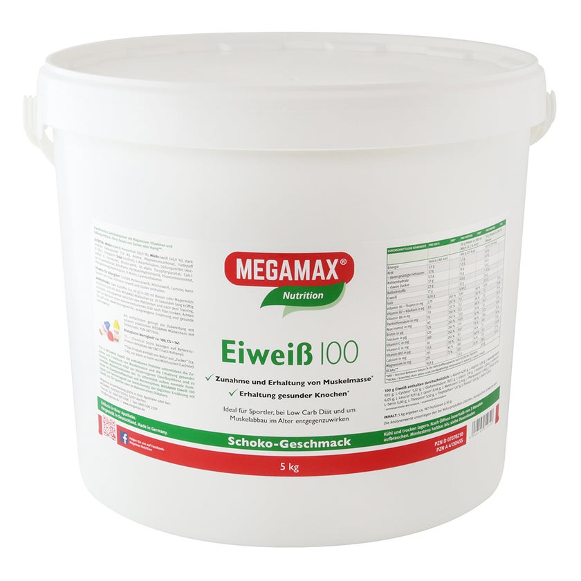 MEGAMAX Eiweiß 100  SCHOKO 5000 g