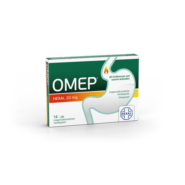 OMEP Hexal 20 mg 14 St