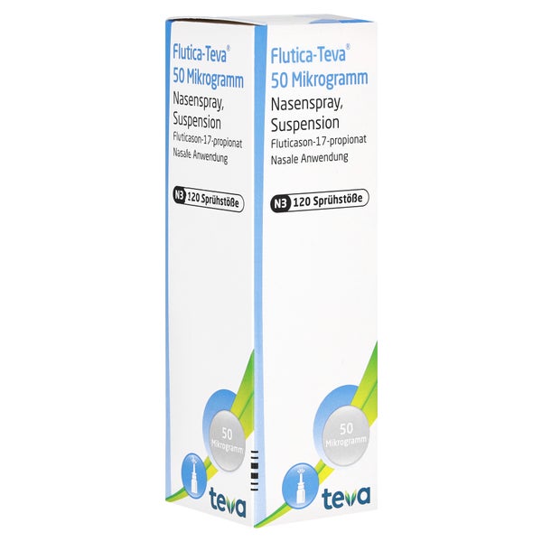 FLUTICA Teva 50 Mikrogramm Nasenspray 120 ED 120 Sp