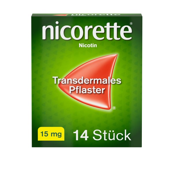 nicorette TX Pflaster 15mg 14 St