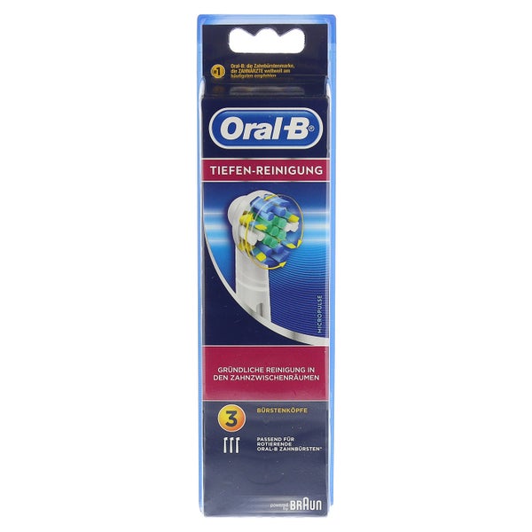 ORAL B Aufsteckbürsten Tiefen-Reinigung 3 St