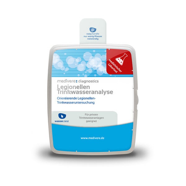 medivere diagnostics Legionellen Trinkwasseranalyse Test 1 St