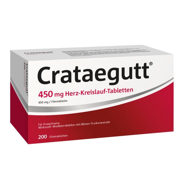 Crataegutt 450 mg Herz-Kreislauf-Tabletten 200 St