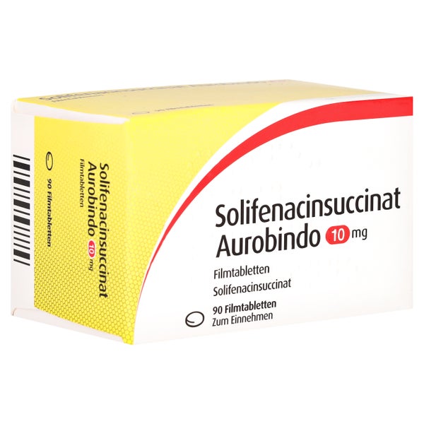 SOLIFENACINSUCCINAT Aurobindo 10 mg Filmtabletten 90 St
