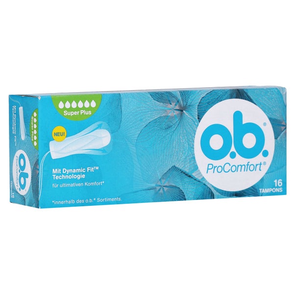 O.B. Tampons Procomfort super plus 16 St