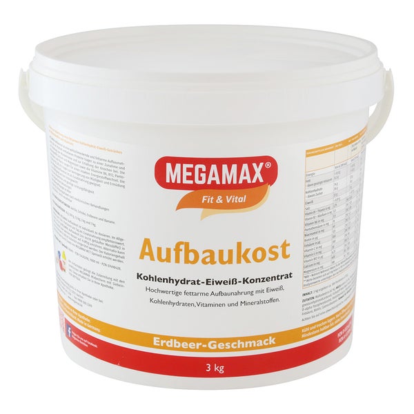MEGAMAX AUFBAUKOST ERDBEERE 3 kg