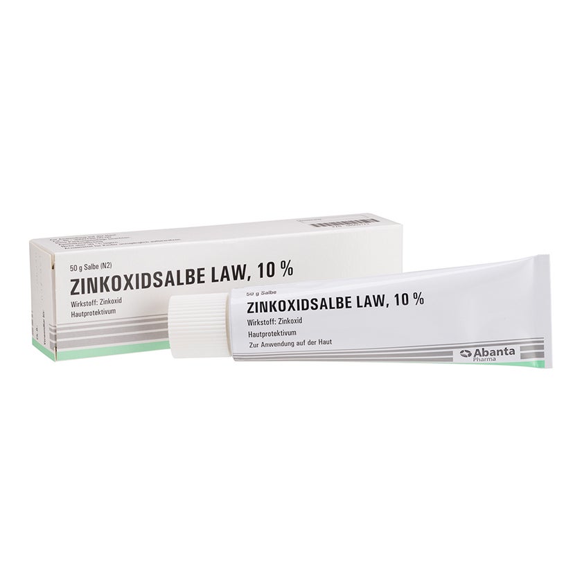 ZINKOXIDSALBE LAW, 10% 50 g