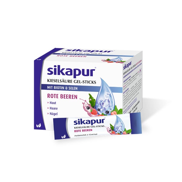 sikapur Kieselsäure Gel-Stick Rote Beeren 30 St