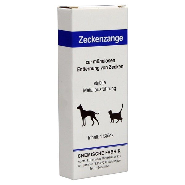 Zeckenzange aus Metall 1 St