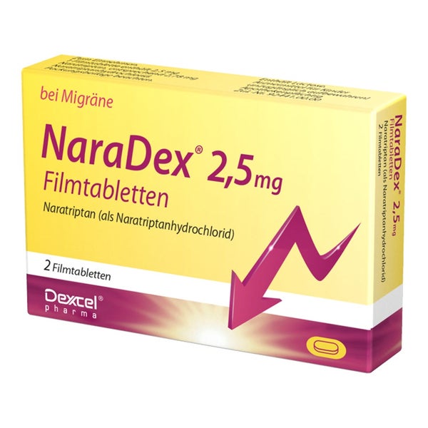 NaraDex® 2,5 mg 2 St