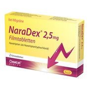 Produktabbildung: NaraDex® 2,5 mg 2 St