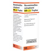 NOVAMINSULFON-ratiopharm 500 mg/ml Tropfen z.Einn. 100 ml