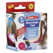 Produktabbildung: Kinesiologie Tape 5 cmx5 m pink 1 St