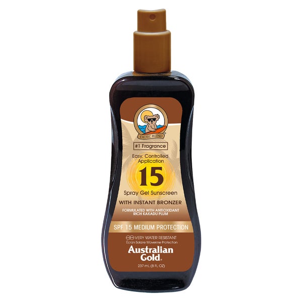 Australien Gold SPF 15 spray gel bronzer 237 ml