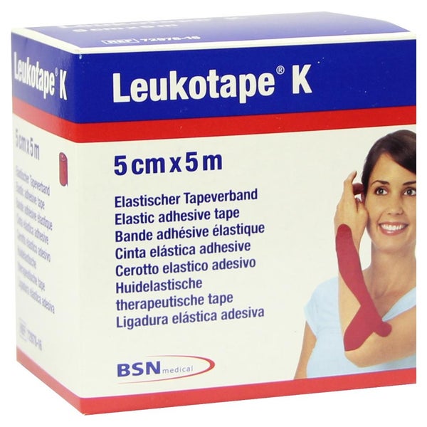 Leukotape K 5 cm rot 1 St