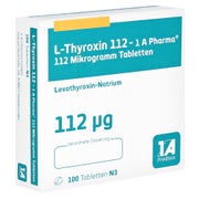 L-thyroxin 112-1a Pharma Tabletten 100 St