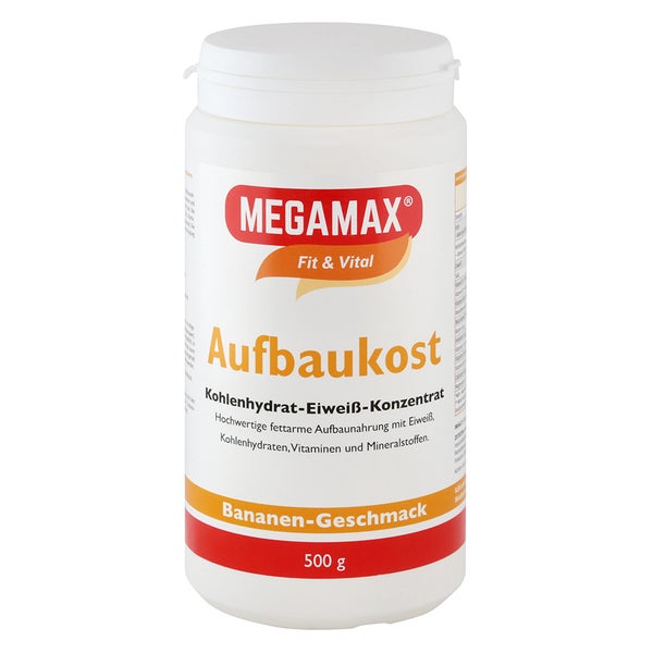 MEGAMAX AUFBAUKOST BANANE 500 g