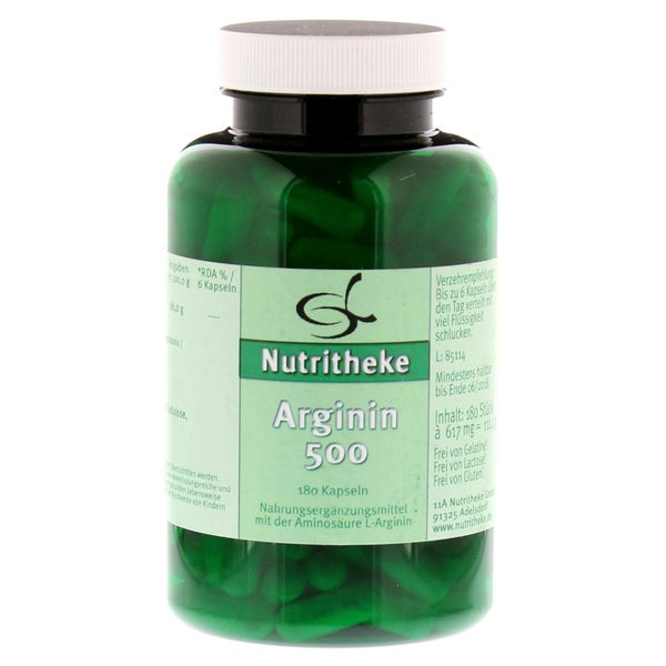 Arginin 500 Kapseln 180 St