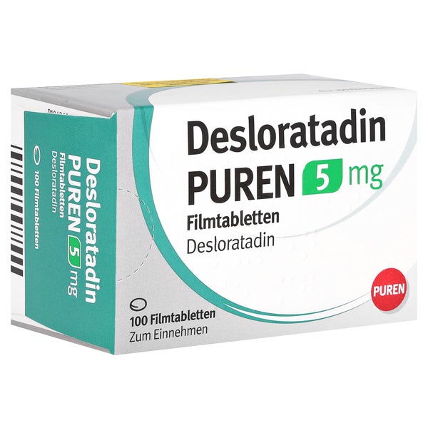 Desloratadin Puren 5 mg Filmtabletten 100 St