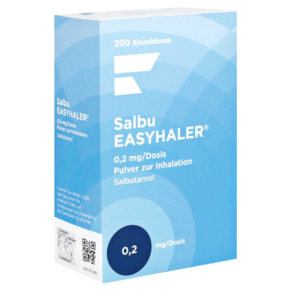 SALBU EASYHALER 0,2 mg/Dosis 200 ED Plv.z.Inhal. 1 St
