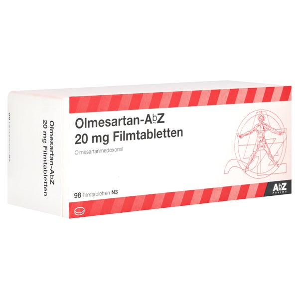Olmesartan AbZ 20 mg Filmtabletten 98 St