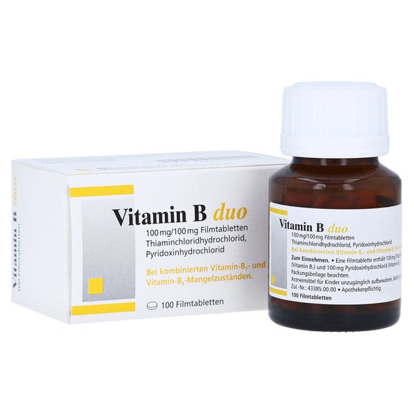 Vitamin B DUO Filmtabletten 100 St