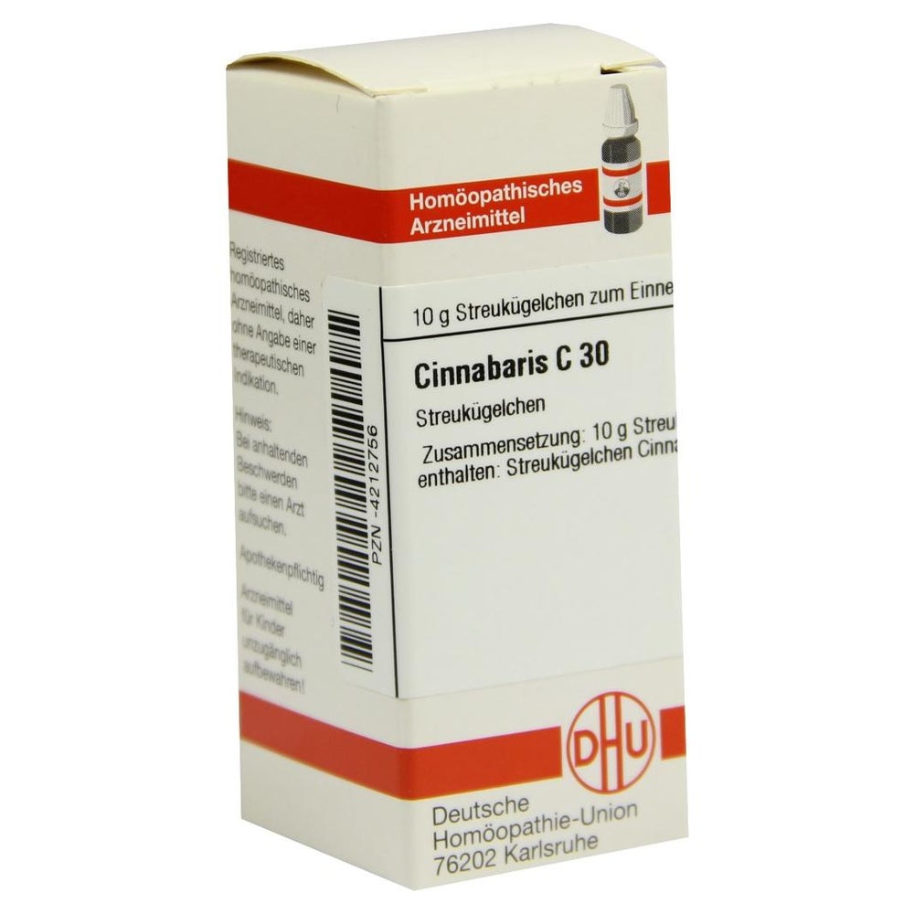 Cinnabaris C 30 Globuli 10 g