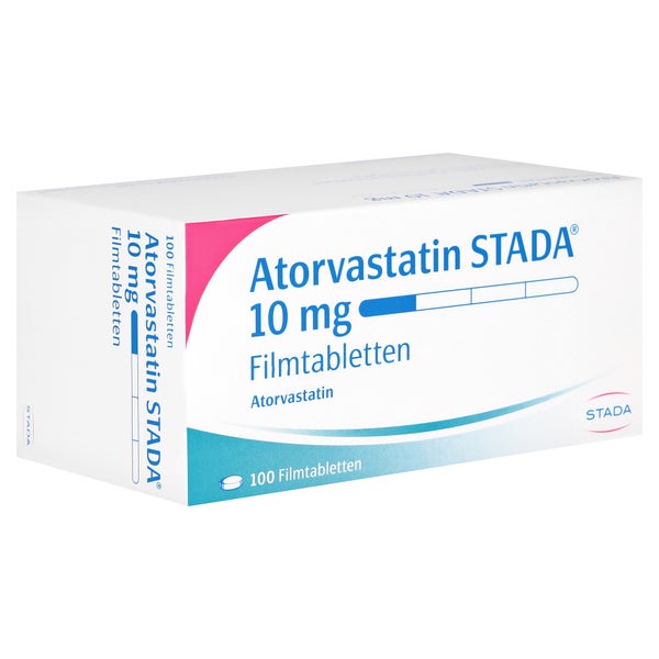 Atorvastatin Stada 10 mg Filmtabletten 100 St