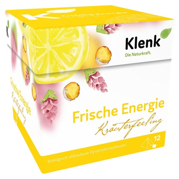 Frische Energie Tee Pyramidenbeutel 12X2,5 g