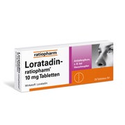 Produktabbildung: Loratadin-ratiopharm® 10 mg Tabletten 20 St