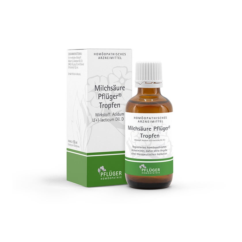 Milchsäure Pflüger Tropfen 50 ml