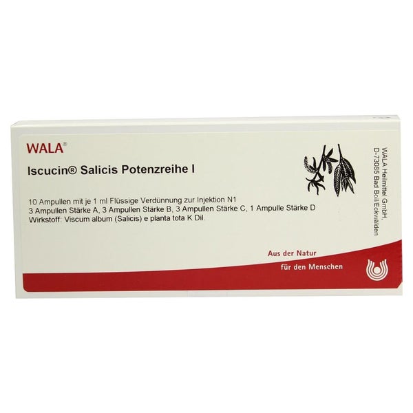 Iscucin Salicis Potenzreihe I Ampullen 10X1 ml