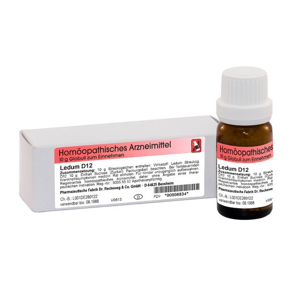 Dr. Reckeweg Ledum D12 Globuli 10 g